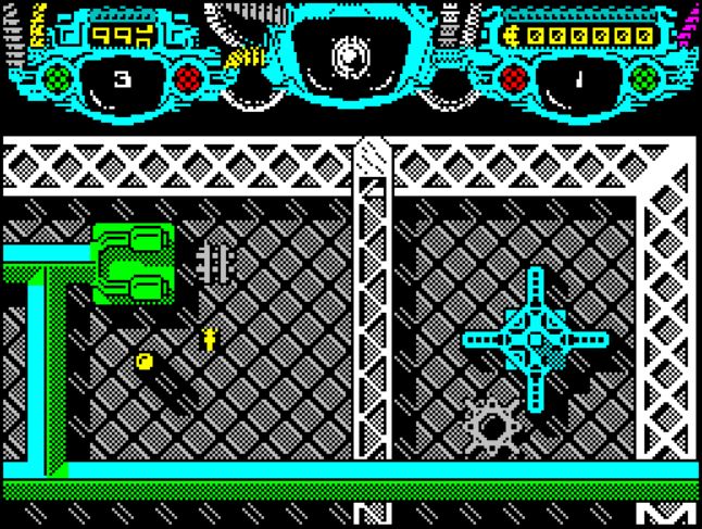 Shadow Skimmer - ZX Spectrum game screenshot (1987) by The Edge